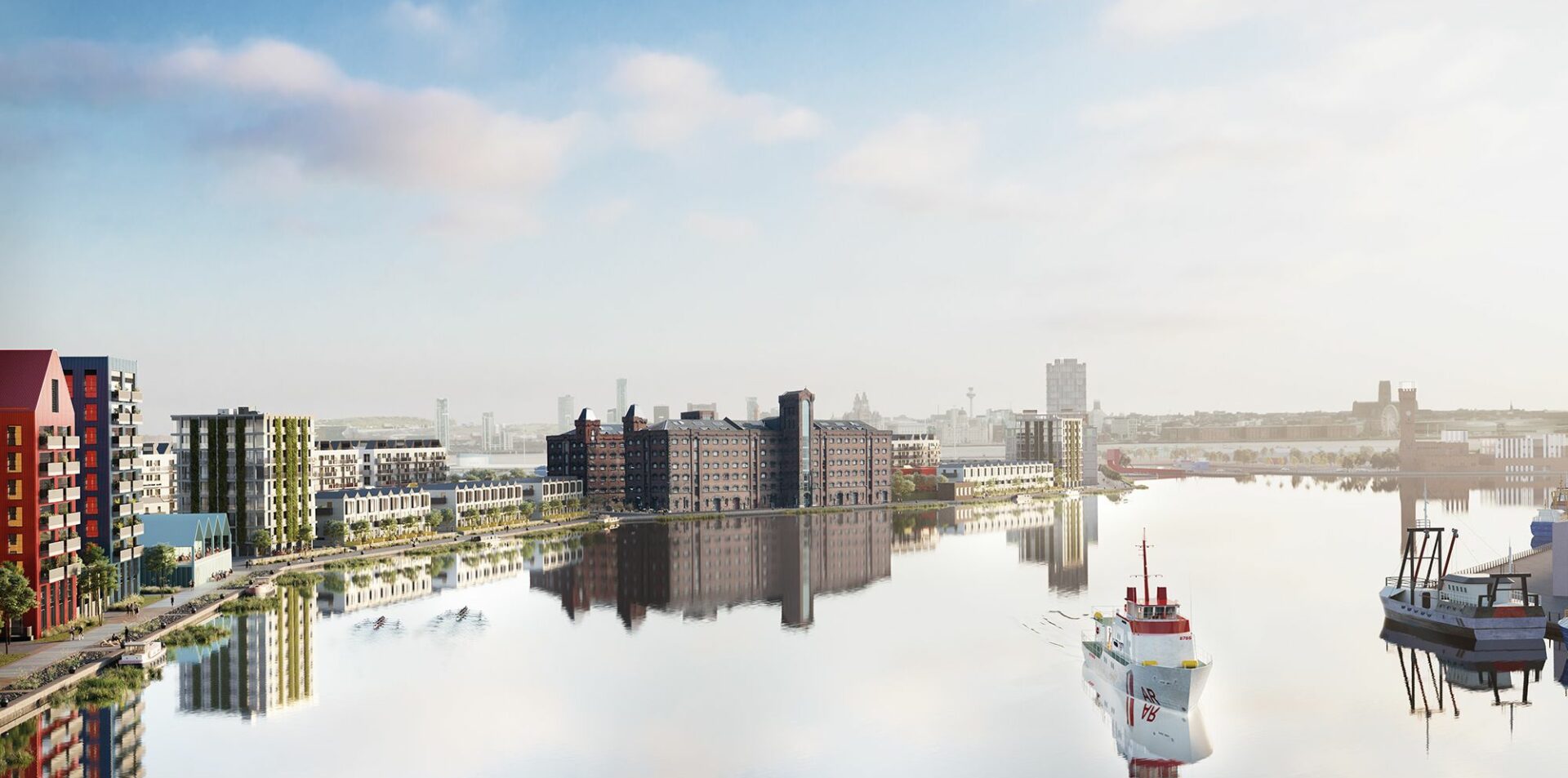 Wirral Waters CGI
