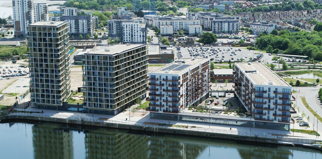 Chathham Waters - Waterfront view from above