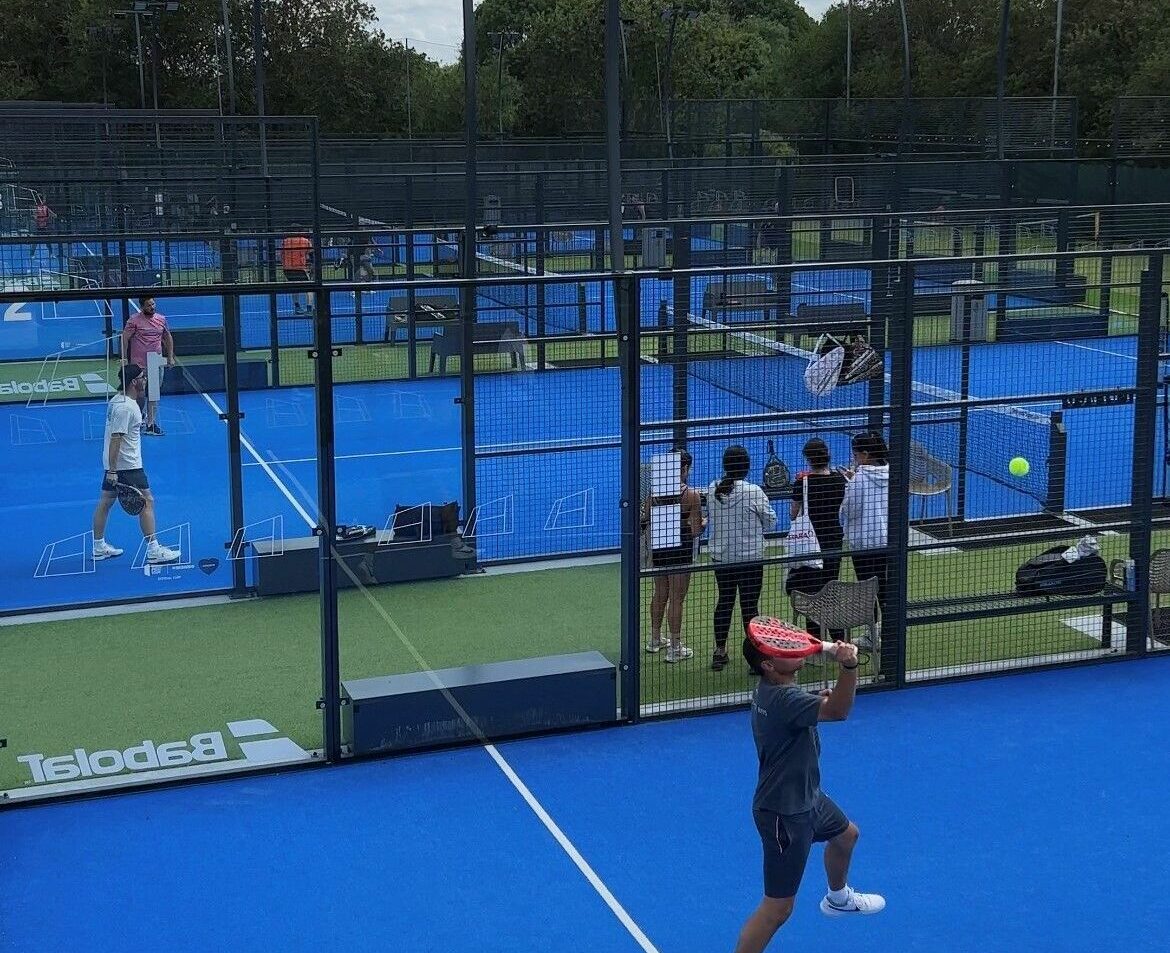 Players at the Padel Club