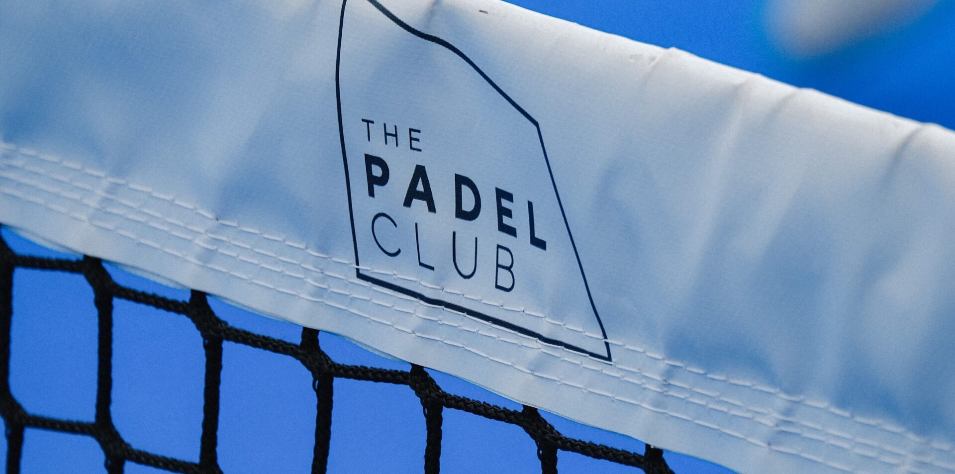 The Padel Club close up of net