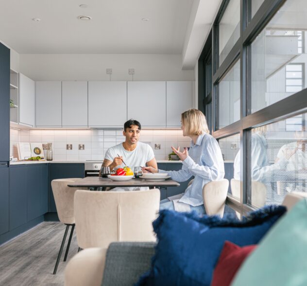 Internal view of a Millers Quay apartment