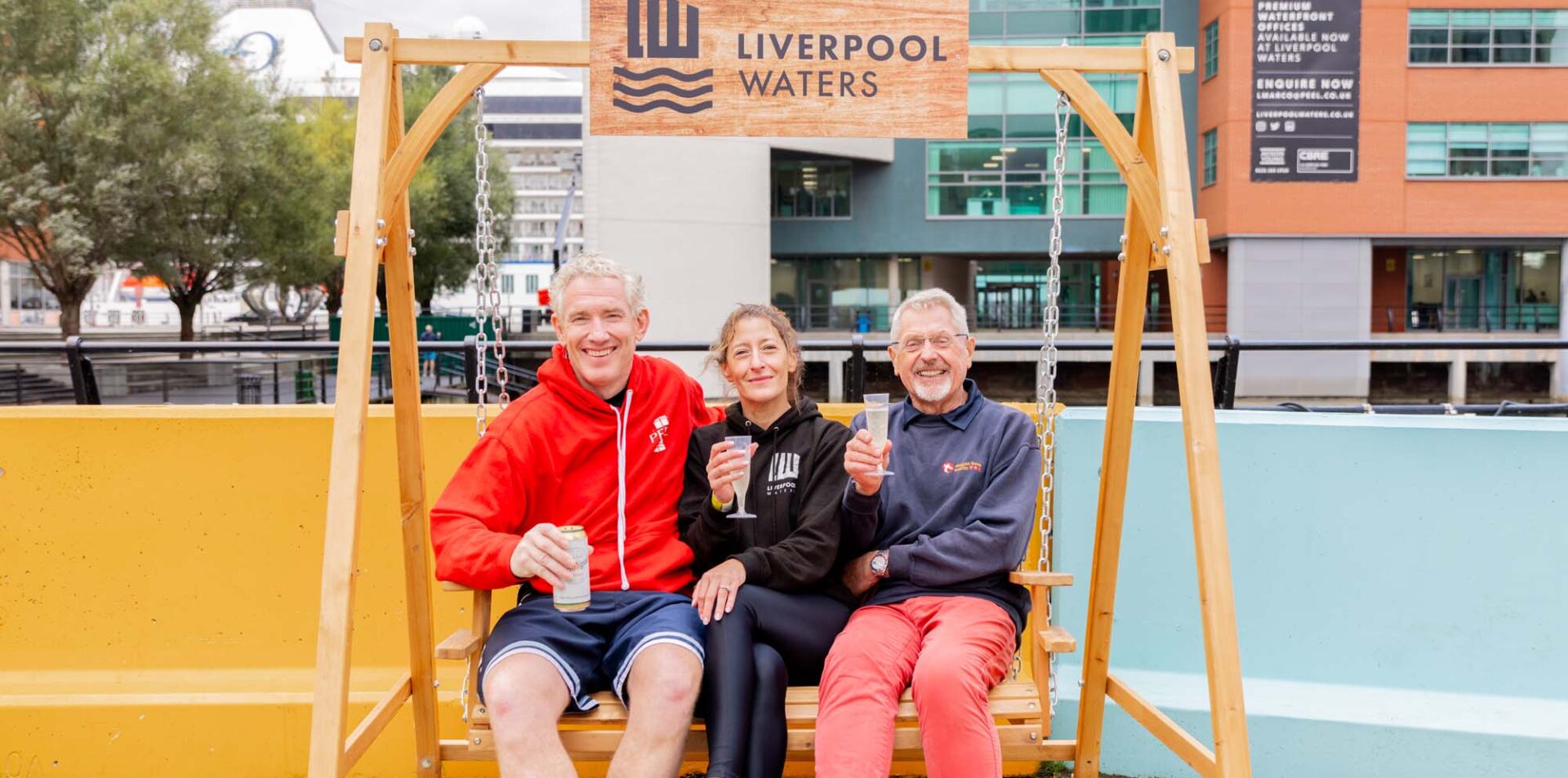 James Whittaker and Liza Marco of Peel Waters