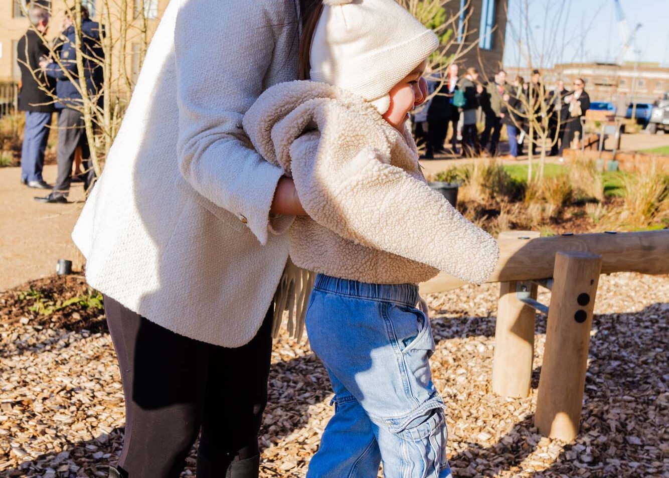 Play area at Chatham Waters park