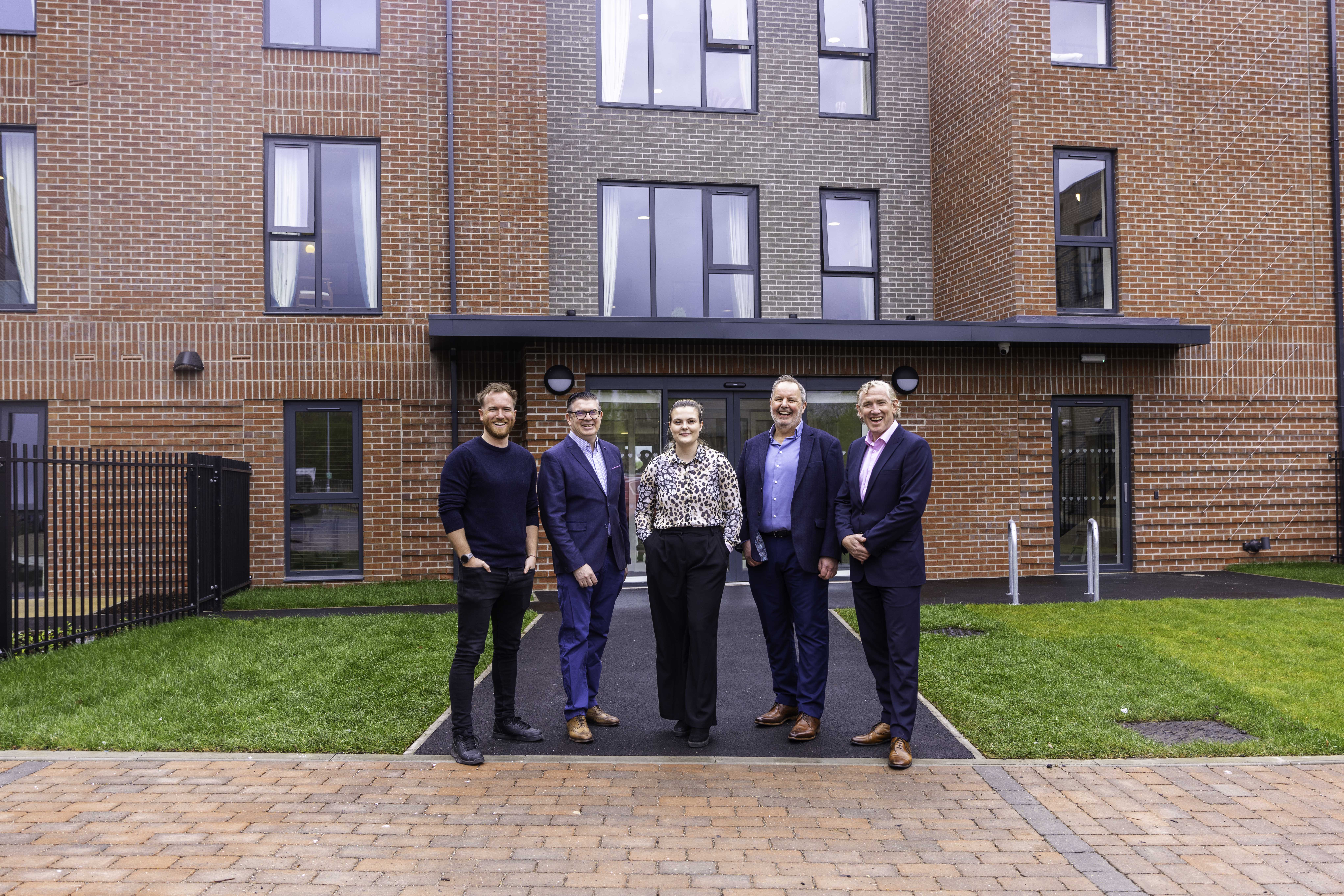 Image of the partners at the new venue