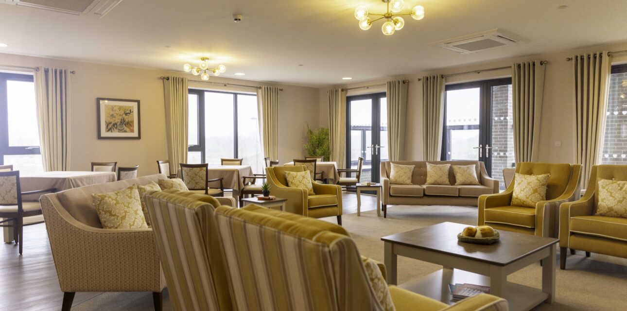 Lounge at Trafford Care Home