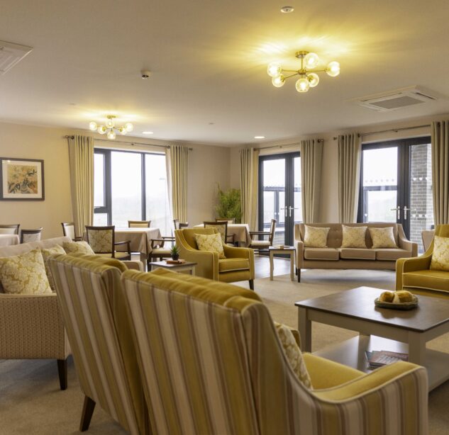 Lounge at Trafford Care Home
