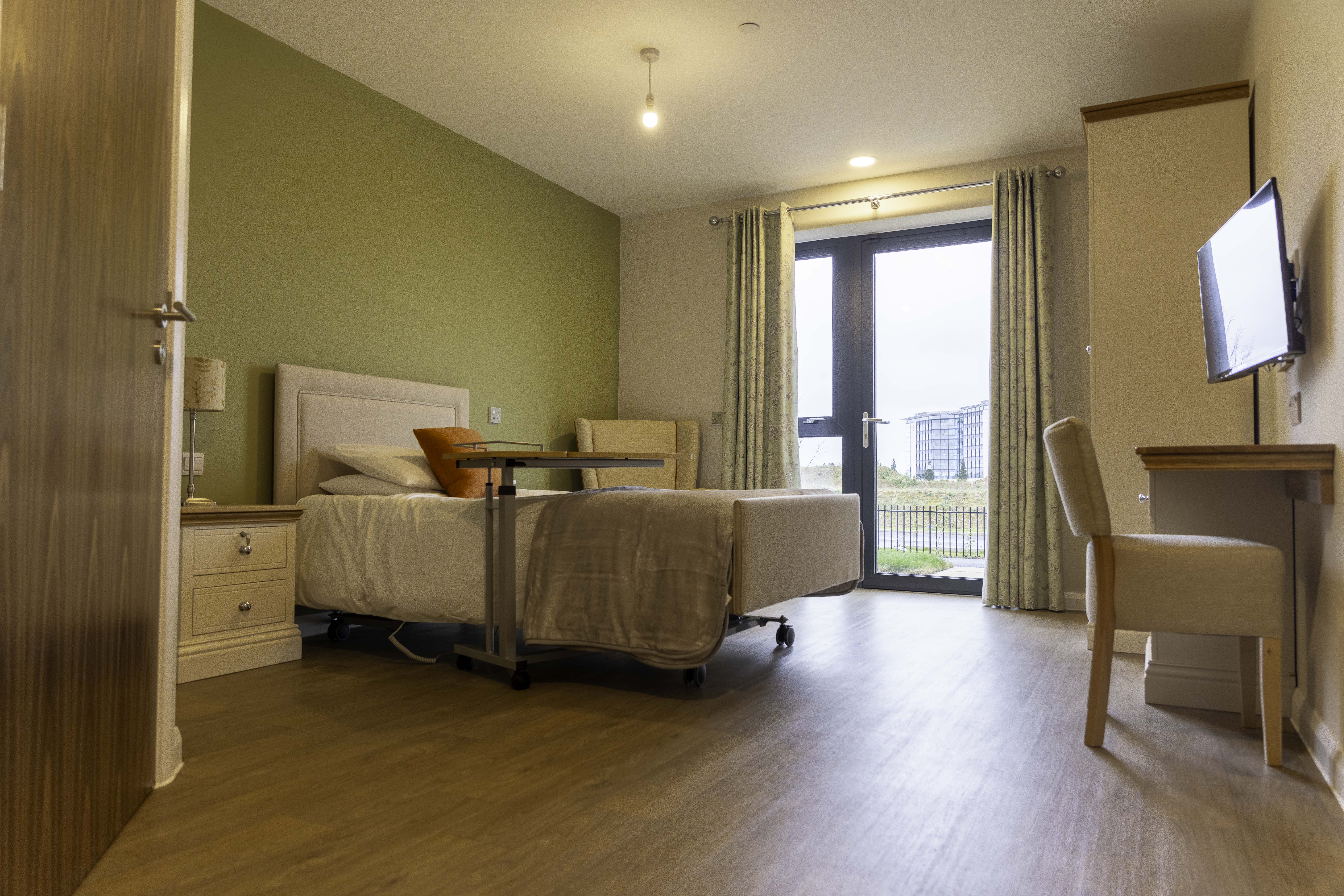 Bedroom at Trafford Care Home