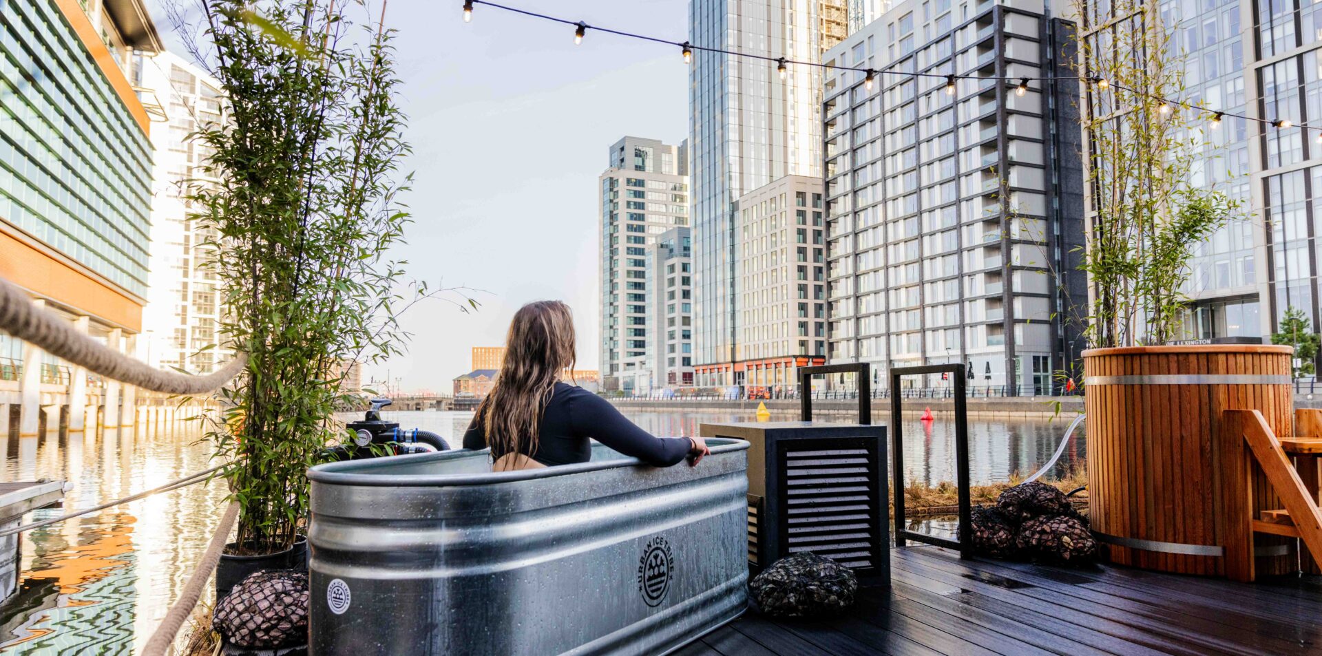 UK's First Floating Sauna