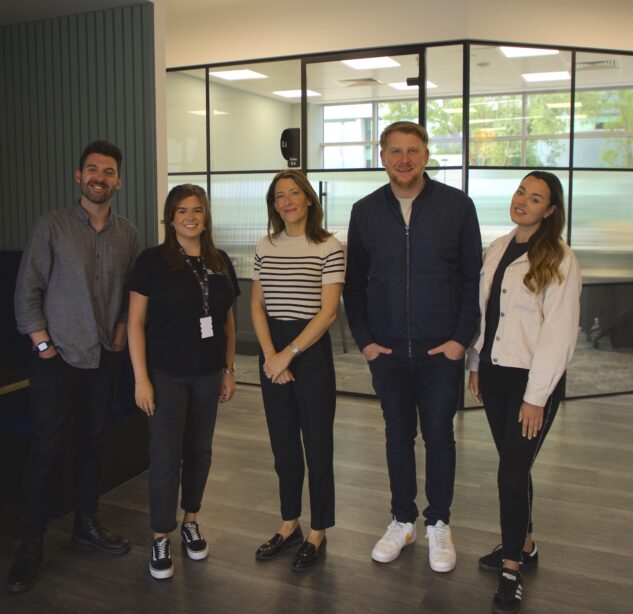 Image of the team from The Guide with Asset Manager for Peel Waters, Liza Marco