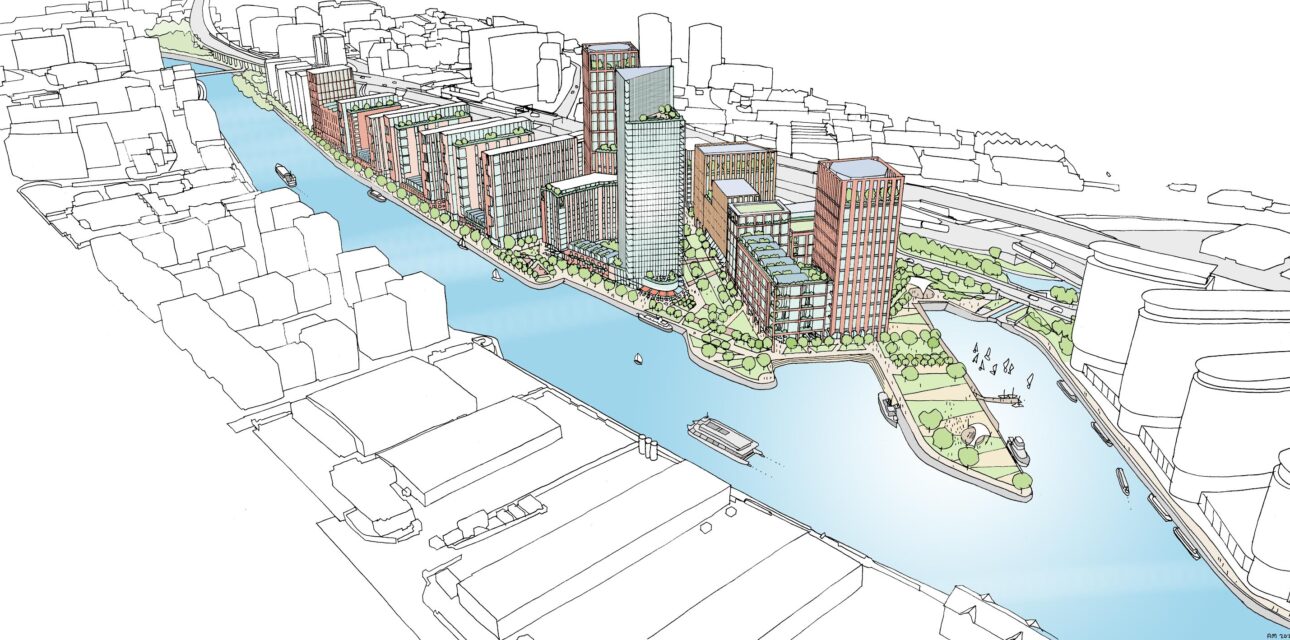 Manchester Waters illustrative plan
