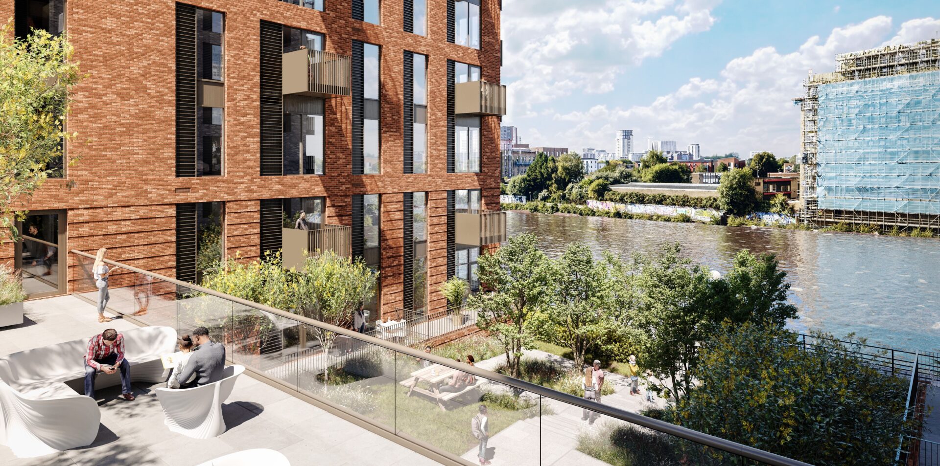 Manchester Waters proposed terrace