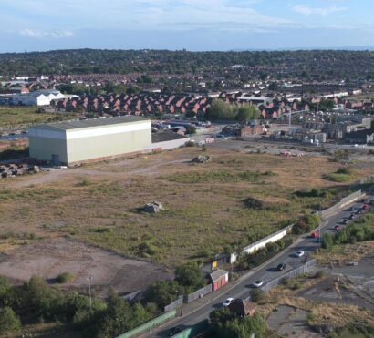 Brownfield land for new employment site at Wirral Waters