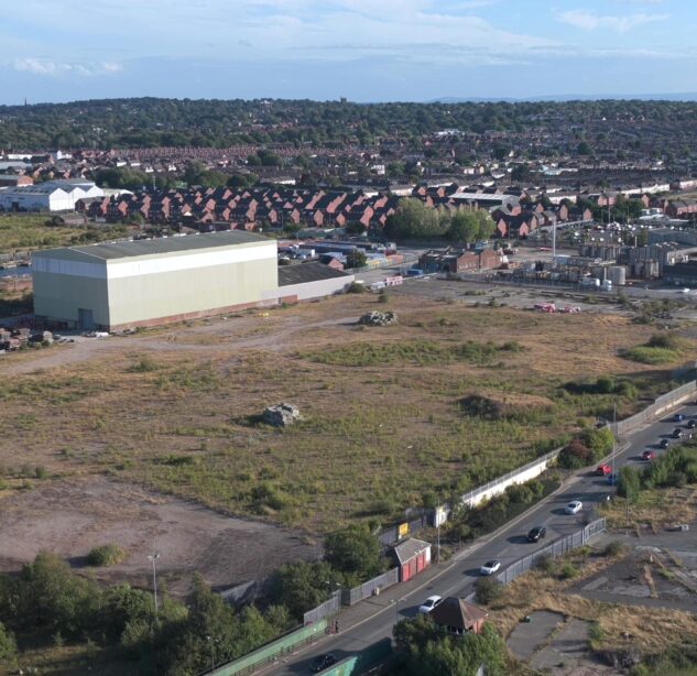 Brownfield land for new employment site at Wirral Waters