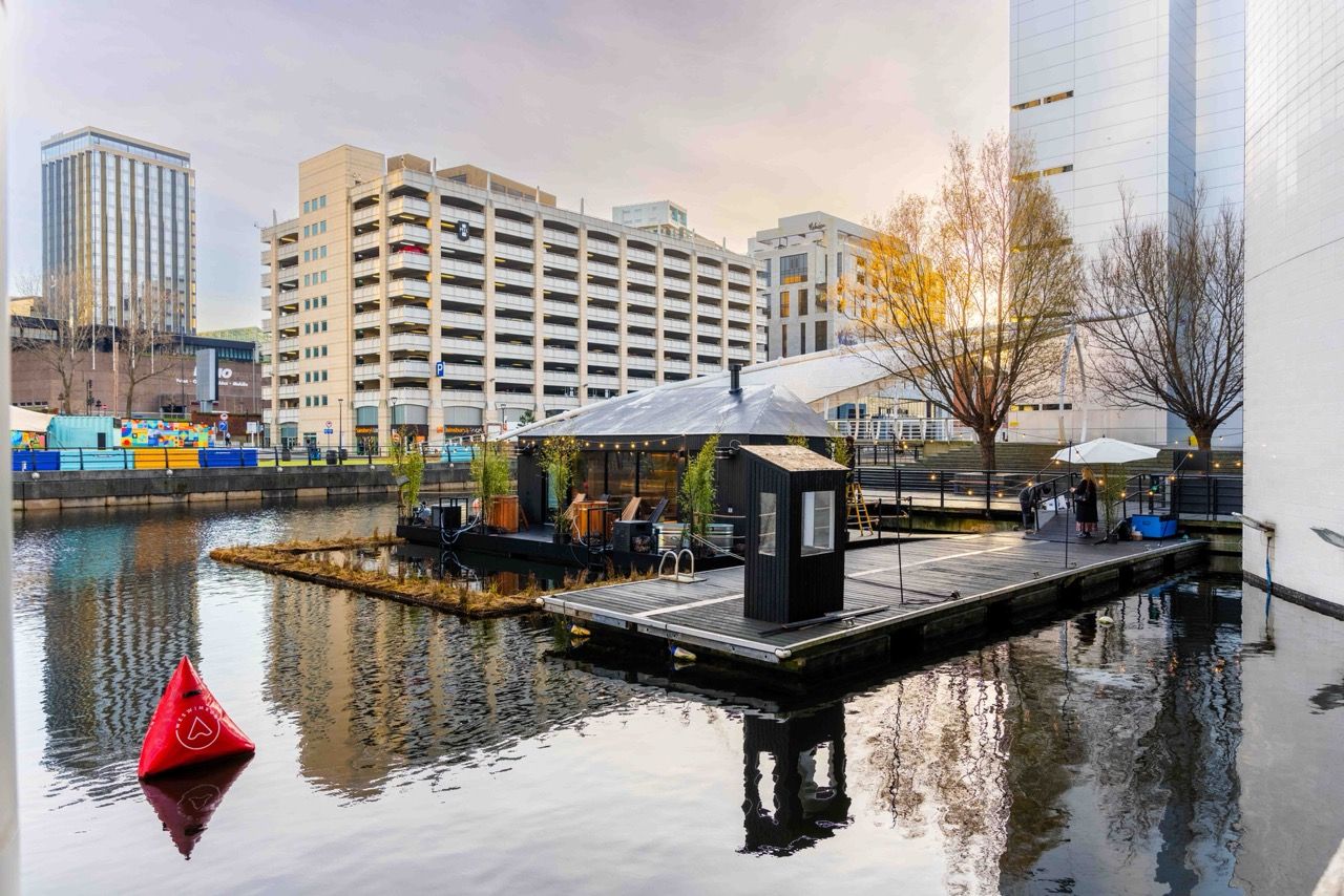 Wylde Sauna at Liverpool Waters