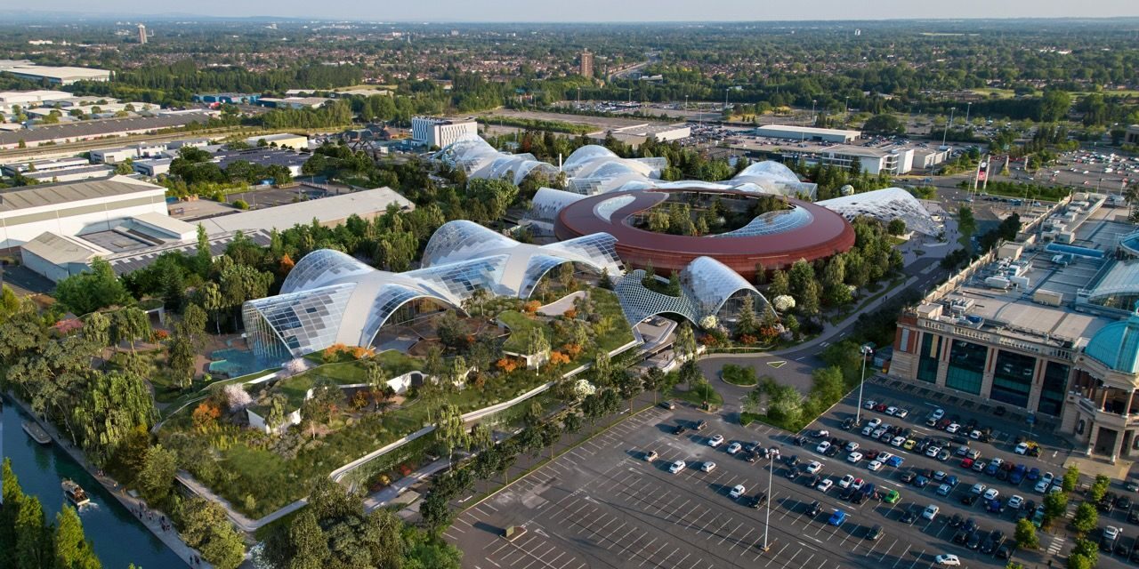 Therme Manchester Aerial