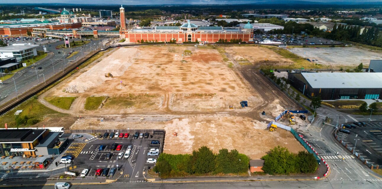 Therme Manchester site begins construction