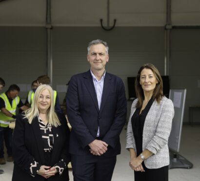Elaine Bowker Principal & Chief Executive of The City of Liverpool College, Chris Capes - Liverpool Waters Development Director and Liza Marco, Liverpool Waters - Senior Asset Manager