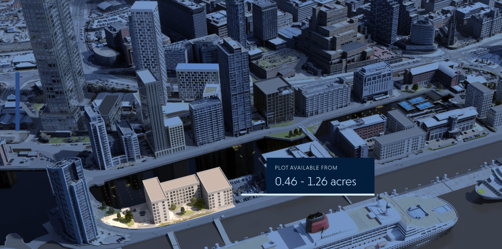 Plan of hotel opportunity at Liverpool Waters