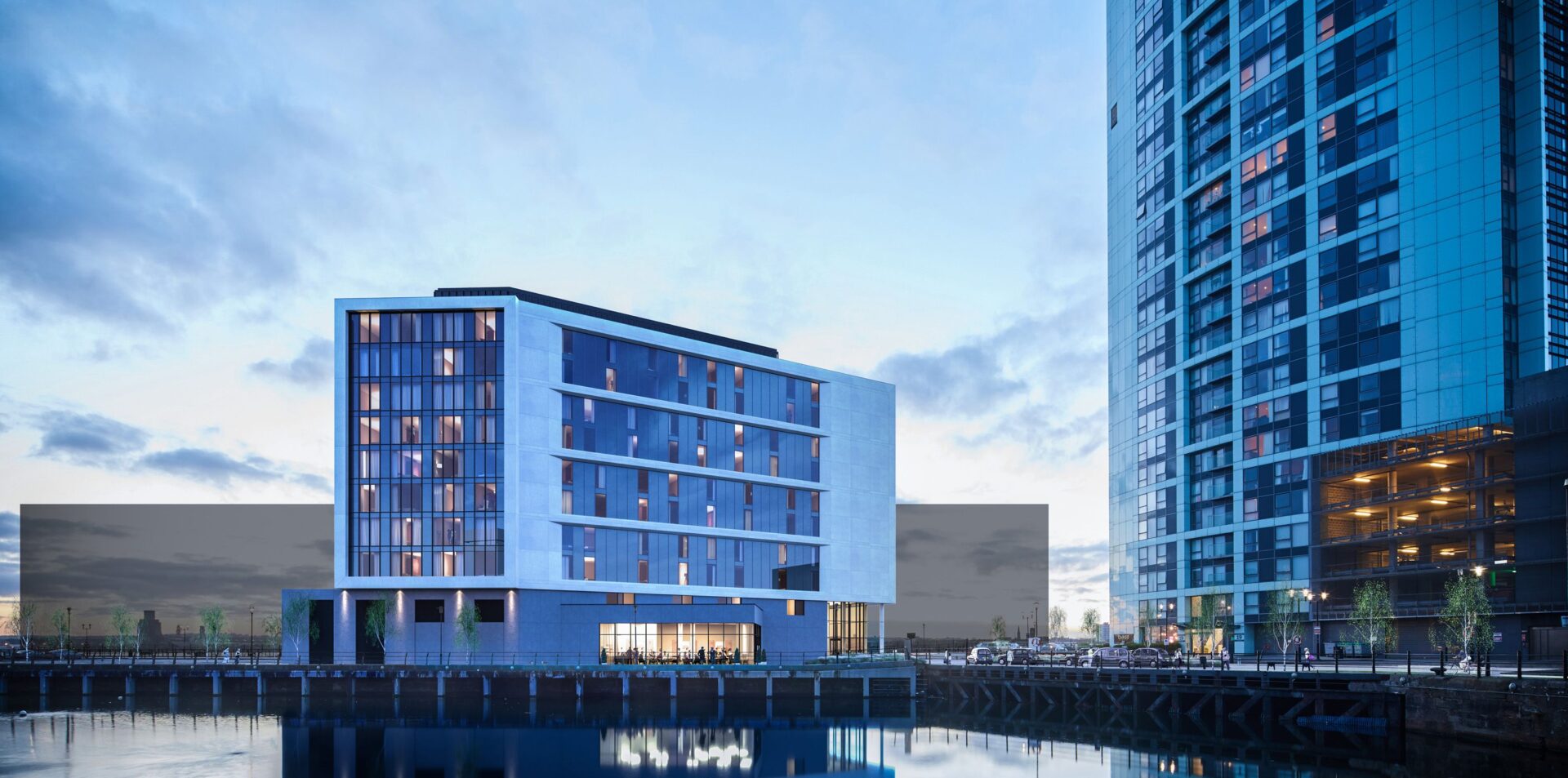 Princes Dock Waterfront Hotel Montage