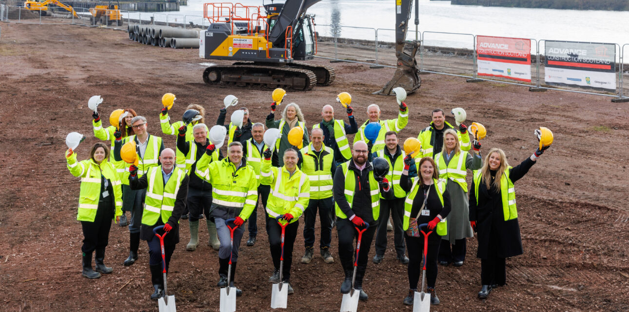 Glasgow Waters Infrastructure Works at Yorkhill Quay