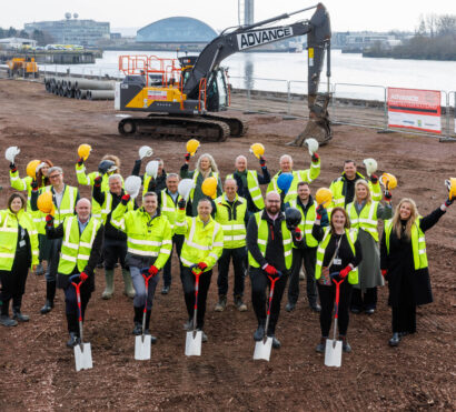 Glasgow Waters Infrastructure Works at Yorkhill Quay