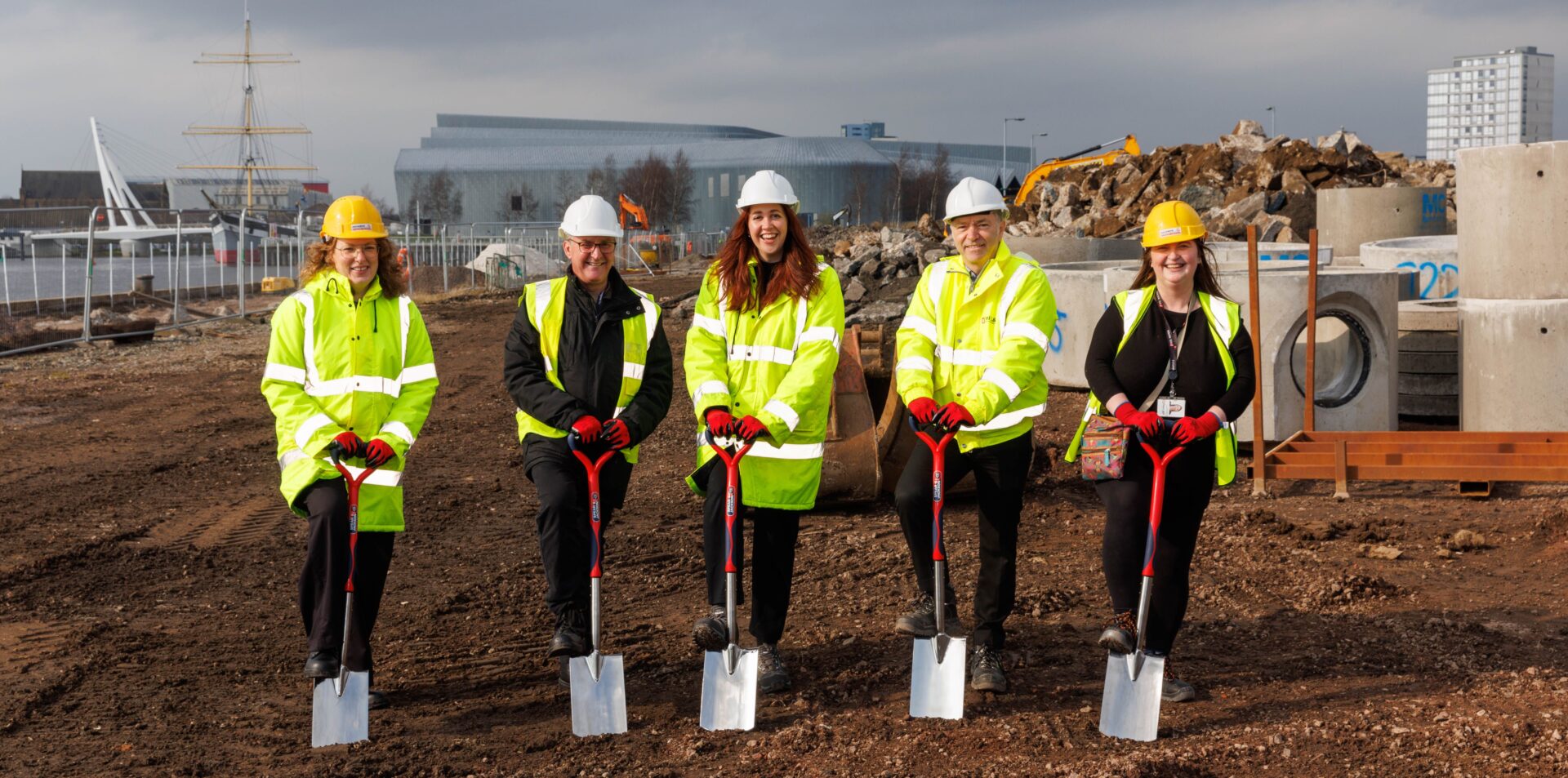 Glasgow Waters Infrastructure Works at Yorkhill Quay
