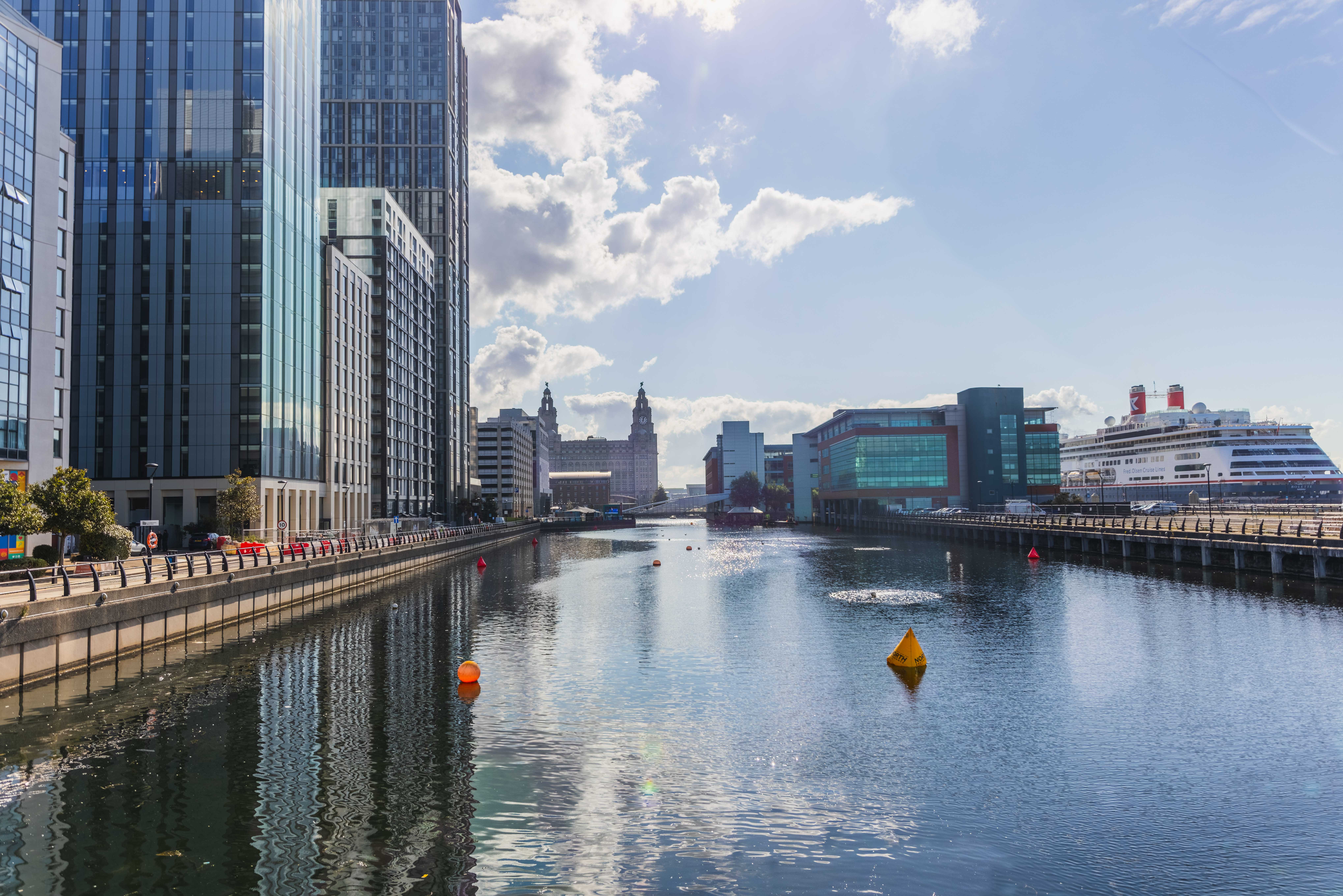 Princes Dock at Liverpool Waters